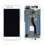 Дисплей для Asus ZenFone 3 Zoom ZE553KL белый с рамкой