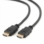 Кабель HDMI Cablexpert CC-HDMI4-0.5M 0.5м, v2.0, 19M/19M, черный, позол.разъемы ...