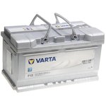 6СТ85(0) F18, Аккумулятор VARTA Silver Dynamic 85А/ч обратная полярность, низкий