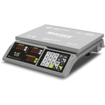 Весы торговые MERTECH M-ER 326-15.2 LED (0,05-15 кг), дискретность 2 г ...