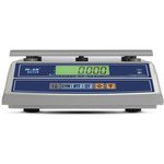 Весы фасовочные MERTECH M-ER 326F-15.2 LCD (0,08-15 кг), дискретность 2 г ...