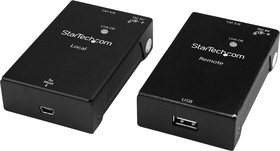 Фото 1/4 USB2001EXTV, 1 USB 2.0 over CATx Extender, up to 50m Extension Distance