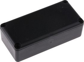 Фото 1/2 RX2KL06/S-5, Black ABS Potting Box With Lid, 58 x 28 x 18mm
