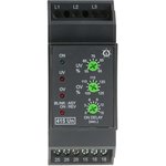 MG53BH, Voltage Monitoring Relay, 3 Phase, DPDT, DIN Rail