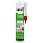 Герметик KUDO силиконовый санитарный антрацит.серый 280 мл KSK-124 (11605433)