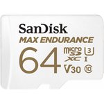 SDSQQVR-064G-GN6IA, Флеш карта microSD 64GB SanDisk microSDXC Class 10 UHS-I U3 ...