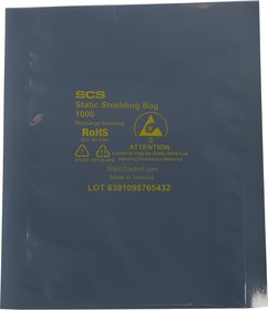 Фото 1/9 10046, Static Shielding Bag 102mm(W)x 152mm(L)