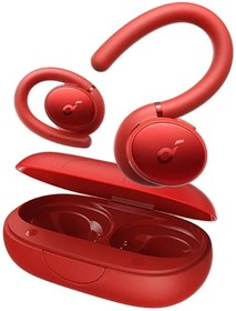 Фото 1/2 Наушники ANKER Soundcore Sport X10, Bluetooth, внутриканальные, красный [a3961g91]