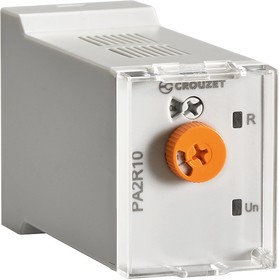 PA2R10MV1, Time Delay Relay 12 to 240VDC 12 to 240VAC 10A DPDT(35x53)mm Socket