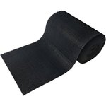 Коврик-дорожка грязезащитный "ТРАВКА", 0,9x15 м, толщина 9 мм, черный, В РУЛОНЕ, VORTEX, 24004