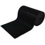 Коврик-дорожка грязезащитный "ТРАВКА", 0,9x15 м, толщина 9 мм, черный, В РУЛОНЕ ...