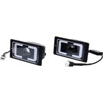 AL-10W-1DRL, Фара противотуманная ВАЗ-2110 светодиодная 32/3W 6000К ДХО 1 линза ...