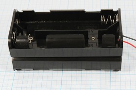 Фото 1/2 Батарейный отсек (держатель) C8, марка BH282-1A, контакты 2L
