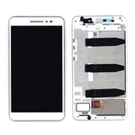 Дисплей для Asus ZenFone Go ZB690KG белый с рамкой