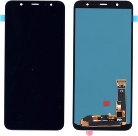 Дисплей для Samsung Galaxy A6 Plus SM-A605F (2018) в сборе с тачскрином (OLED) черный