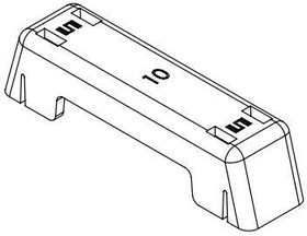 EC2-17, Connector Accessories 34 POS Ejector Header Cap