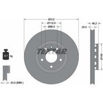 92106105, Диск тормозной VW PASSAT 00-05, AUDI A4 95-09, A6 97-05 ...