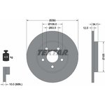 92109703, Диск тормозной FORD MONDEO III 00-07, JAGUAR X-TYPE 01-09,