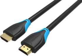 Фото 1/2 Кабель Vention HDMI(m)/HDMI(m) - 0.75 м (VAA-B01-L075), Кабель Vention HDMI High speed v1.4 with Ethernet 19M/19M - 0.75м