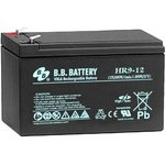 BB Battery HR9-12, Батарея B.B. Battery серия HR, HR9-12, напряжение 12В ...