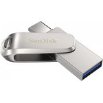 USB Flash накопитель 64Gb SanDisk Ultra Dual Drive Luxe (SDDDC4-064G-G46)