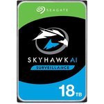 Жесткий диск Seagate SATA-III 18Tb ST18000VE002 Surveillance SkyHawkAI (7200rpm) ...