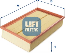 Фото 1/2 UFI Фильтр воздушный 30.320.00