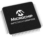 dsPIC33CH128MP508T-I/PT, Digital Signal Processors & Controllers - DSP, DSC 16 Bit DSC, Dual Core, 128K Flash, 16K+ 4K RAM, 100MHz, 80Pin, C