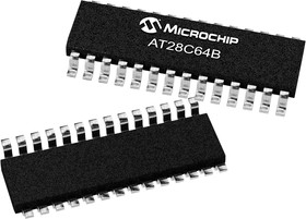 AT28C64B-15SU, Микросхема памяти, EEPROM, parallel 8bit, 8Кx8бит, 4,5-5,5В, SO28