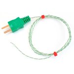 Type K Exposed Junction Thermocouple 3m Length, 1/0.5mm Diameter → +260°C