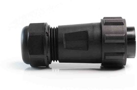 Фото 1/2 Circular Connector, 2 Contacts, Cable Mount, Plug, Male, IP68