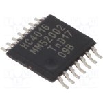 74HC4016PW,112, IC: digital; analog,switch; Ch: 4; CMOS; SMD; TSSOP14; 2?6VDC; HC