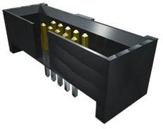 ESHF-105-01-S-D-TH, Headers & Wire Housings .050" Shrouded Header For FFSD With Strain Relief