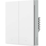 AQARA Smart Wall Switch H1 2КЛ (With Neutral) Умный настенный выключатель белый ...