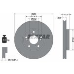 92146603, Диск тормозной HONDA ACCORD VII 03-08,