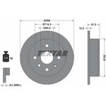 92163000, Диск тормозной CHEVROLET LACETTI 05-, NUBIRA 05-, DAEWOO LACETTI 04- ...