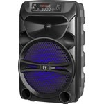 Портативная акустика G110 12Вт, Light/BT/FM/USB/LED/AUX DEFENDER