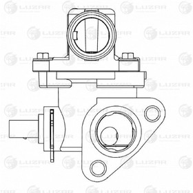 Фото 1/5 LT1814, Термостат для а/м Skoda Fabia I (99-) 1.4i (с корпусом) (LT 1814)