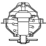 LT 1835, Термостат для а/м VW Transporter IV (90-)/Crafter (06-)/Audi 100 (82-) ...