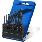 29421-H8_z01, ЗУБР 8 шт: (3-4-5-6-7-8-9-10 мм), М-образная заточка ...