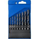 29421-H8_z01, ЗУБР 8 шт: (3-4-5-6-7-8-9-10 мм), М-образная заточка ...