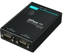Фото 1/2 UPort 1250, 2-портовый преобразователь USB в RS-232/422/485
