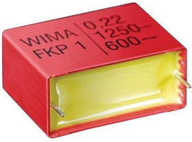 FKP1Y022207E00KSSD, DC Пленочный Конденсатор, Double Metallized PP, Radial Box - 2 Pin, 0.022 мкФ, ± 10%, 700 В, 6 кВ