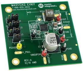 MAX17242EVKIT#, Power Management IC Development Tools 3.5V 36V, 2A/3A, Synchronous Buck Converter with 15 A Quiescent Current and Reduced EM