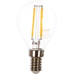 Лампа LED Filament Globe E14 5W 4100K SQ 105801205