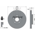 92174303, Диск тормозной LEXUS IS C 09-, IS II 05-, IS III 13-,