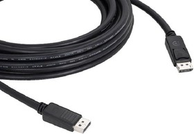 Фото 1/4 Кабель DisplayPort (Вилка - Вилка), 4,6 м, Kramer C-DP-15