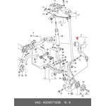 4G0407183B, Сайлентблок рычага переднего AUDI: A6/A7 NEW