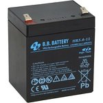 BB Battery HR5.8-12, Батарея B.B. Battery серия HR, HR5.8-12, напряжение 12В ...