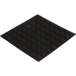 Rubber Feet for Use with Extruded Aluminium Enclosures, 12 x 5mm